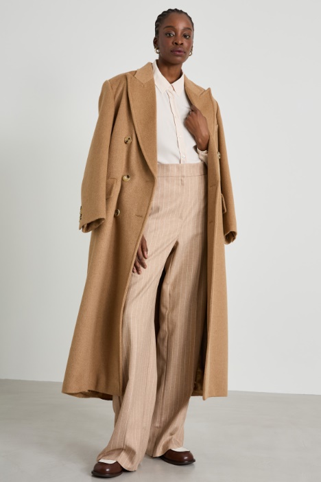 Silk-blend crêpe shirt Intrend