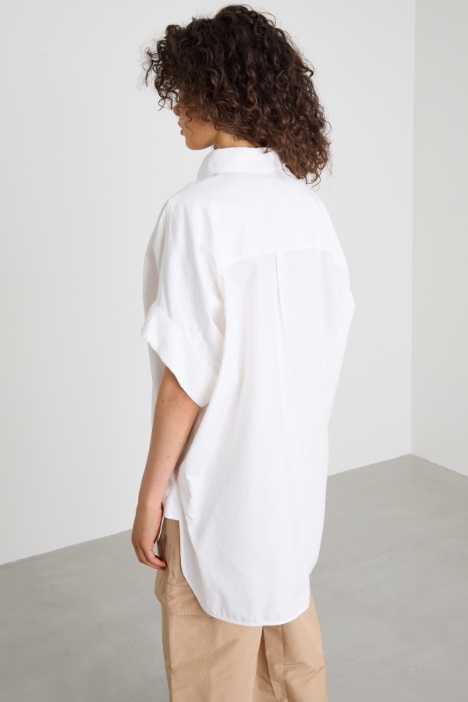 Camisa de oxford de algodón