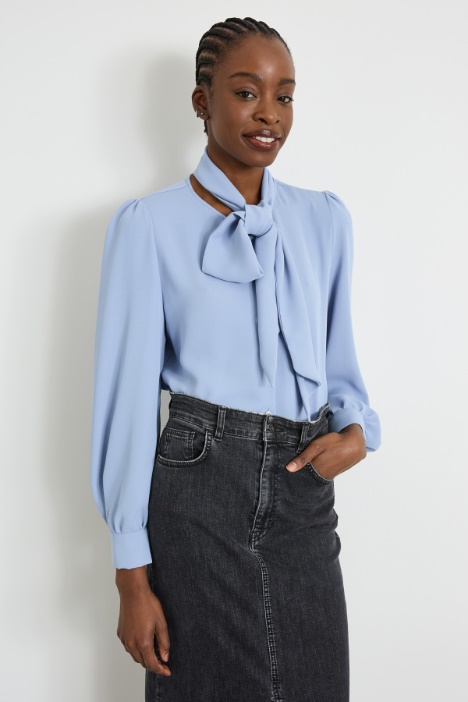 Blouse with neckerchief Intrend