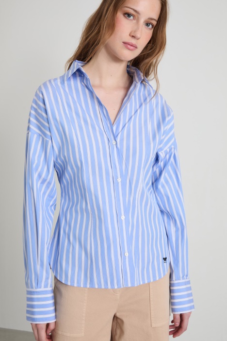 Camicia con maxi fusciacca