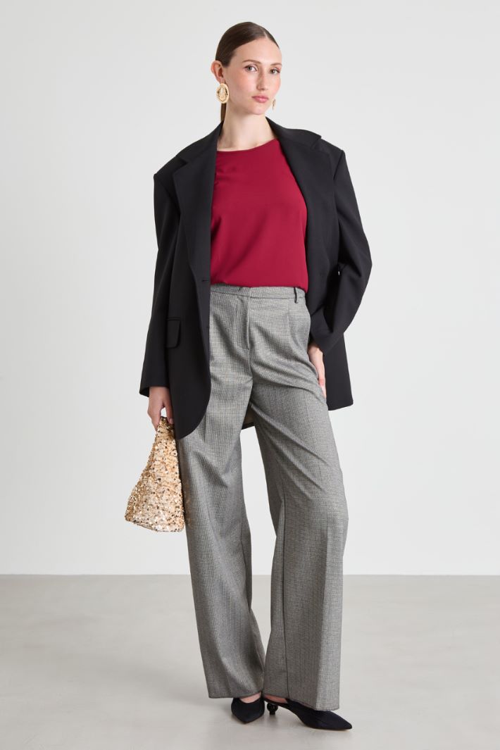 Lightweight crepe blouse Intrend - 3