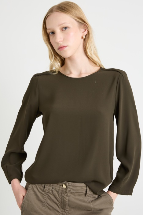 Lightweight crepe blouse Intrend