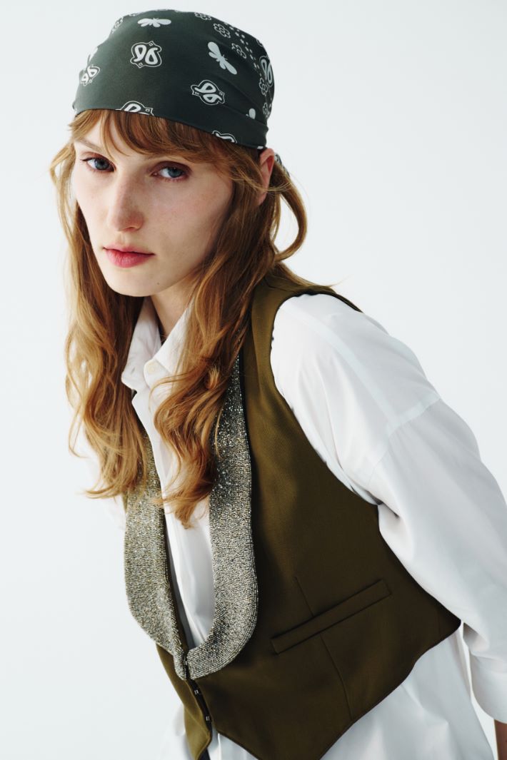 Camisa de popelina con bolsillo Intrend - 6