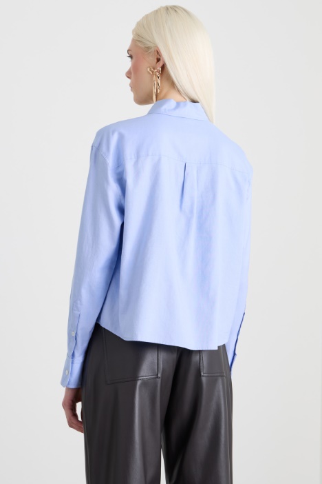 Camicia in oxford di cotone