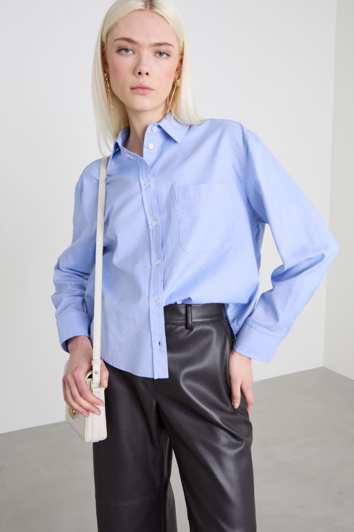 Camicia in oxford di cotone Intrend