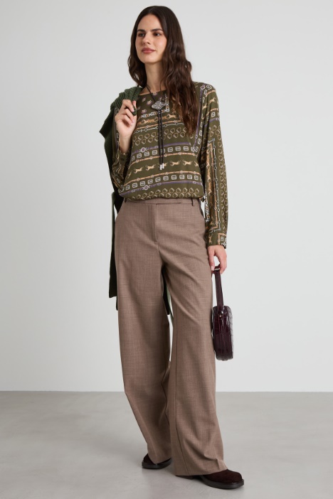 Viscose twill blouse Intrend