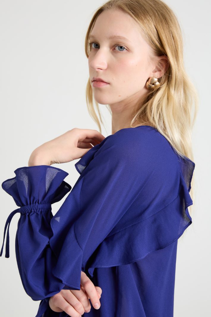 Blusa con rouches Intrend - 4