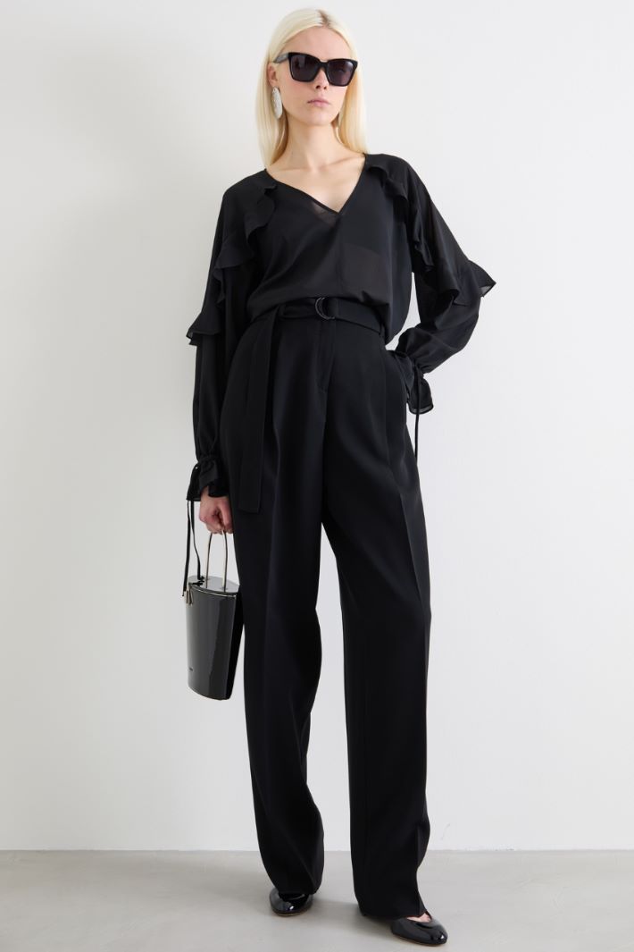 Blusa con rouches Intrend - 3