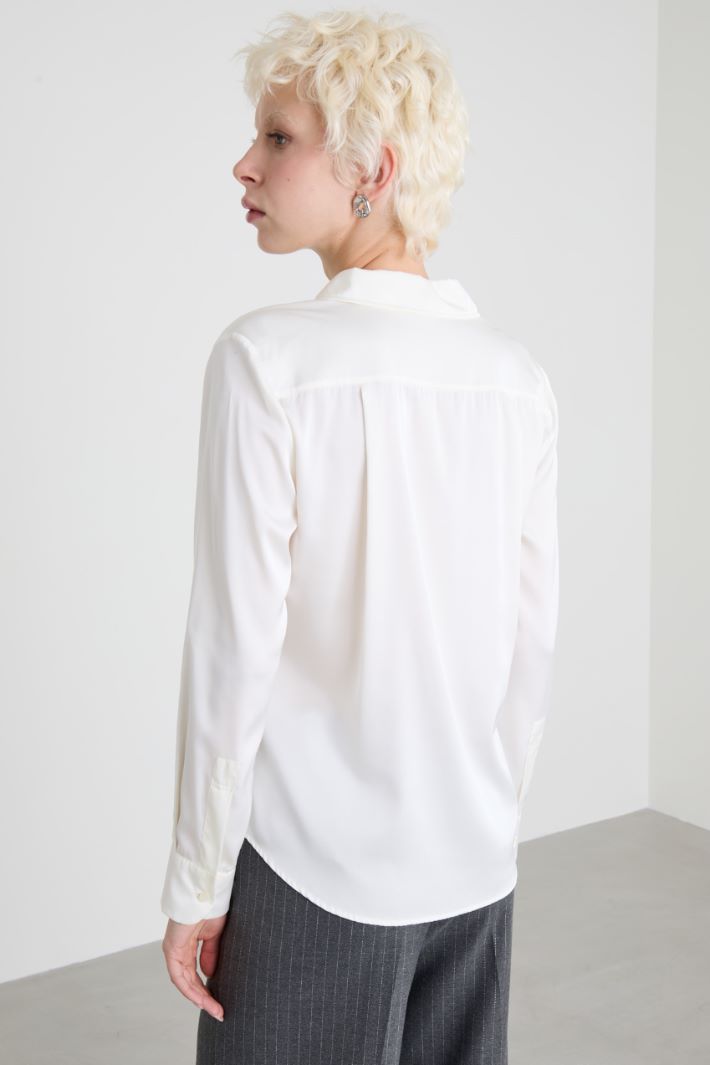 Camicia in raso Intrend - 2
