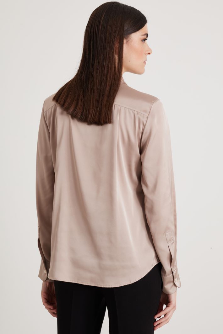 Camicia in raso Intrend - 2