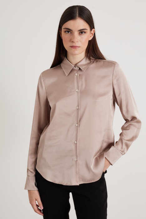 Camicia in raso Intrend
