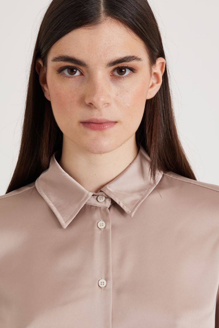 Camicia in raso Intrend - 4