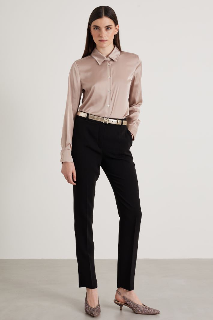 Camicia in raso Intrend - 3