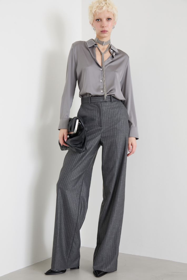 Camicia in raso Intrend - 3