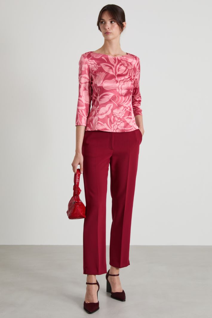 Blusa in raso Intrend - 3