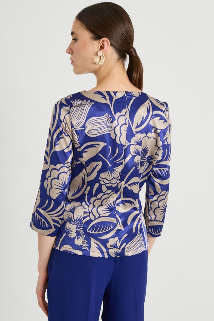 Blusa in raso Intrend - 2