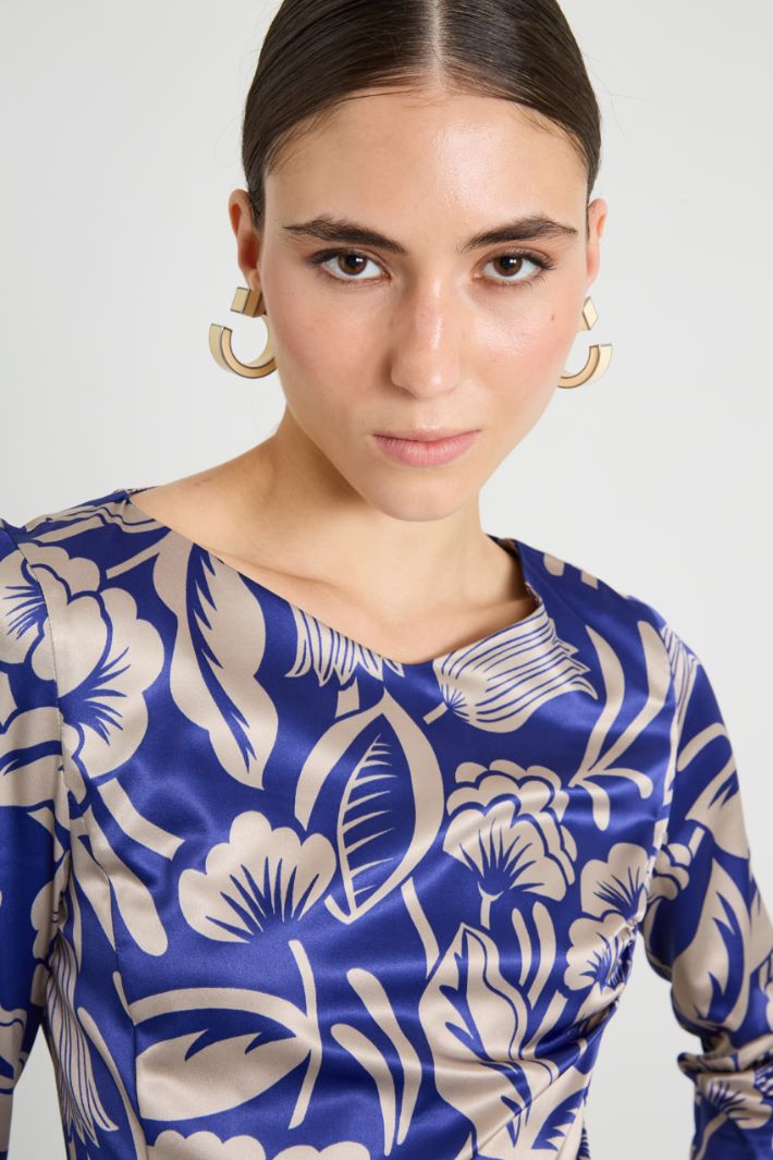 Blusa in raso Intrend - 4