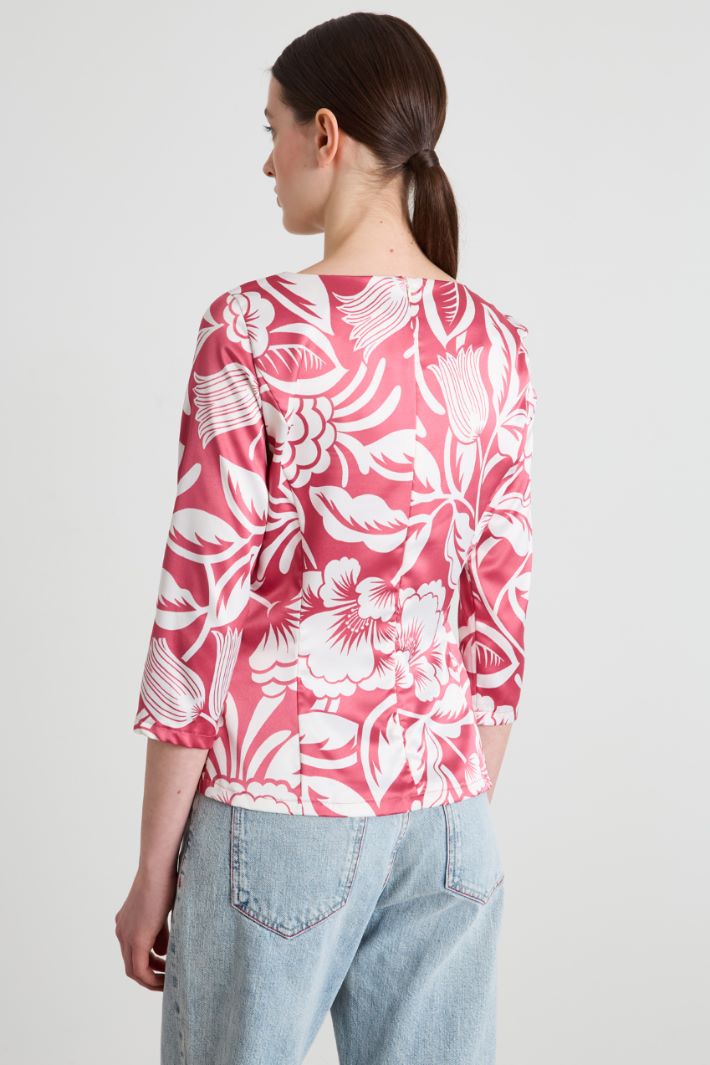 Blusa in raso Intrend - 2