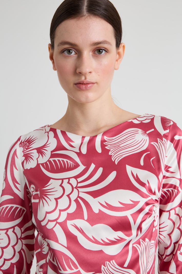 Blusa in raso Intrend - 4