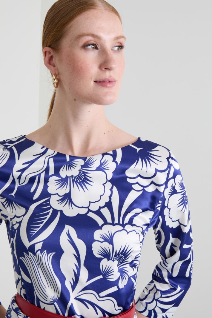 Blusa in raso Intrend - 4