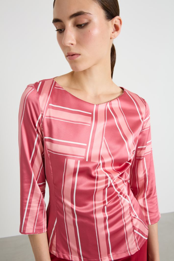 Blusa in raso Intrend - 4