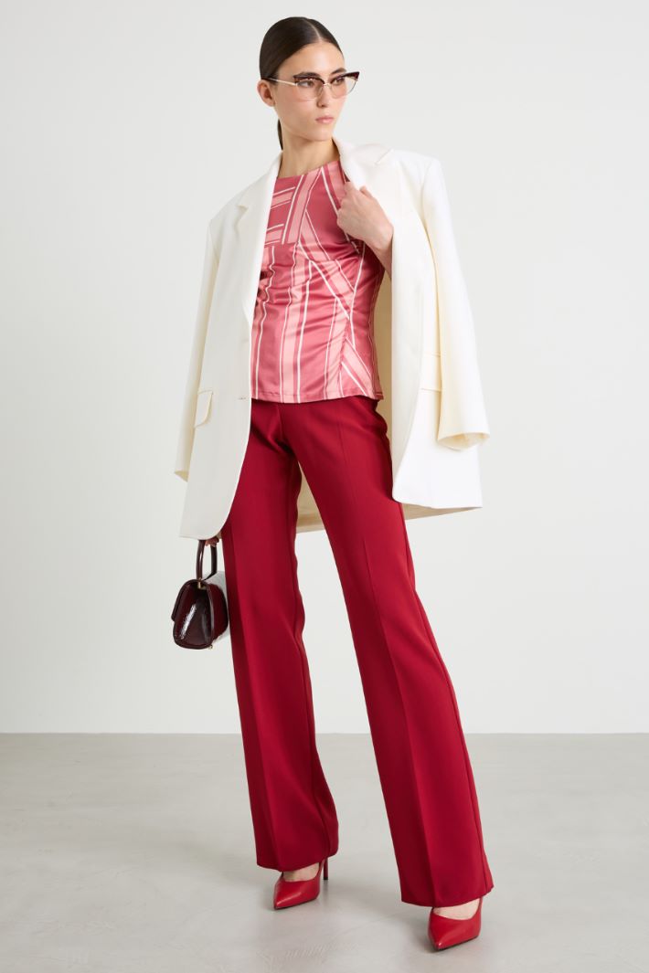 Blusa in raso Intrend - 3