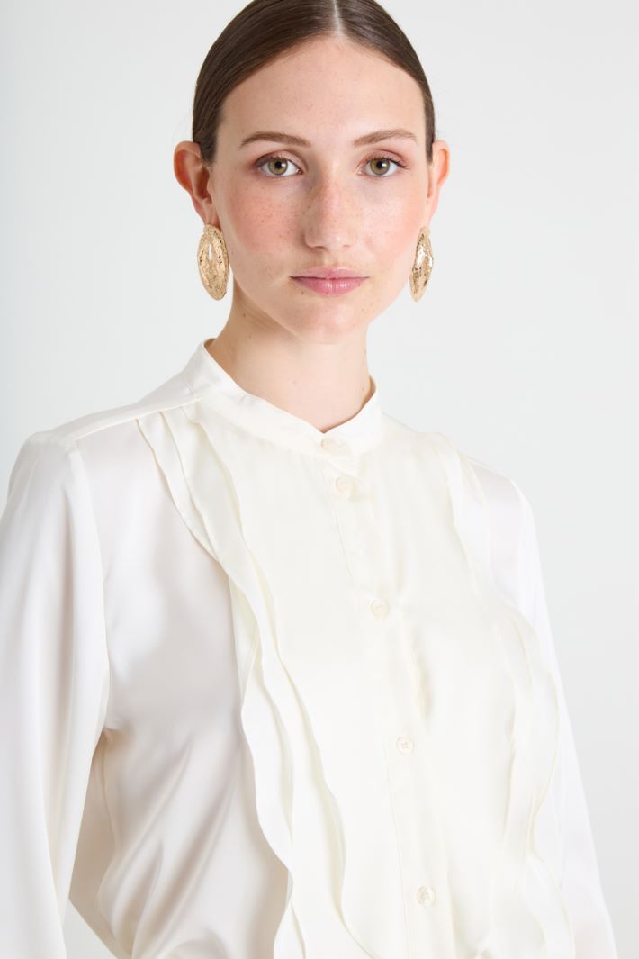 Camicia con volant Intrend - 4