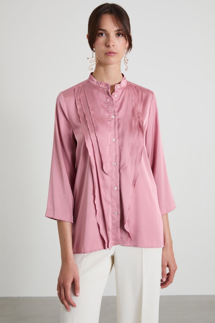 Camicia con volant Intrend