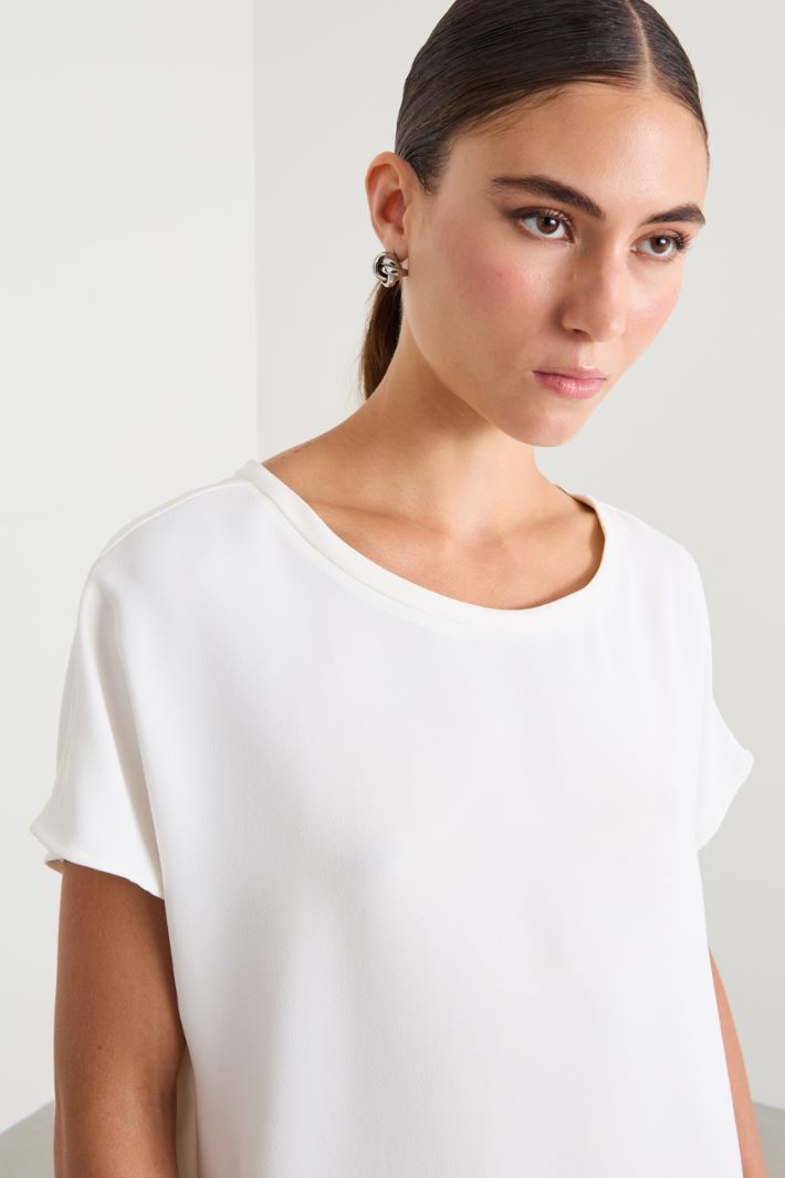Top fluido in crépe Intrend - 4