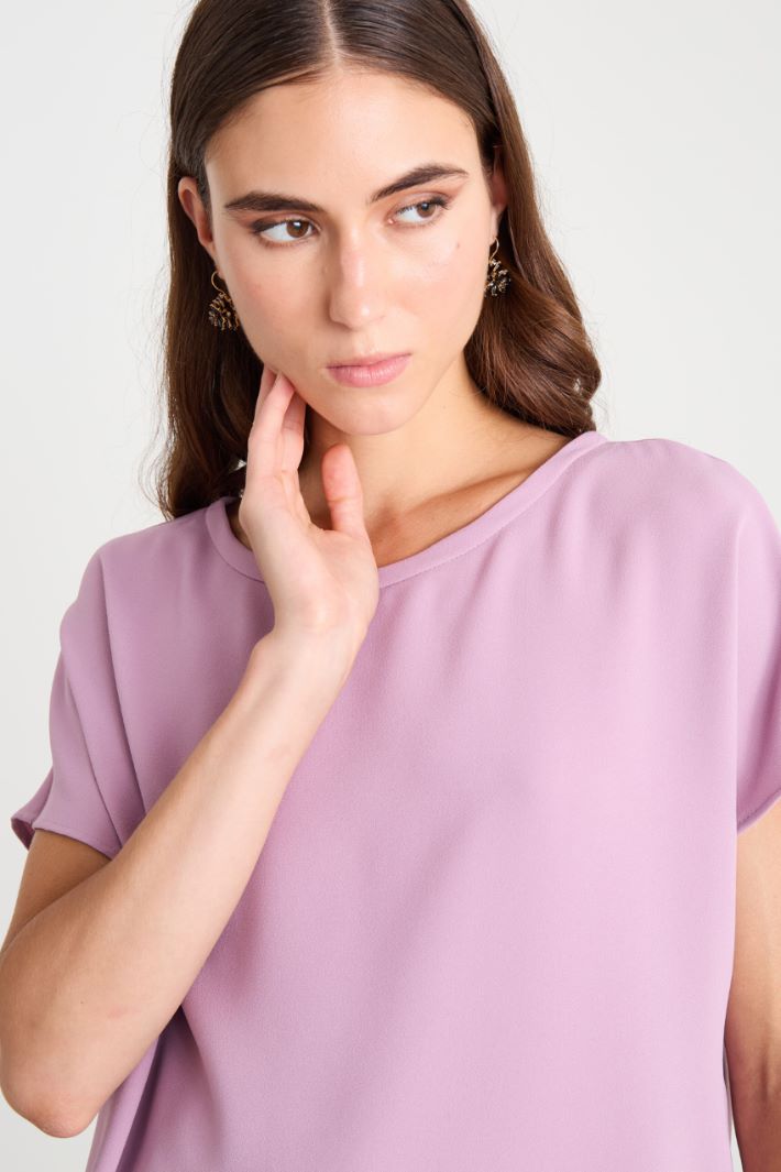 Top fluido in crépe Intrend - 4