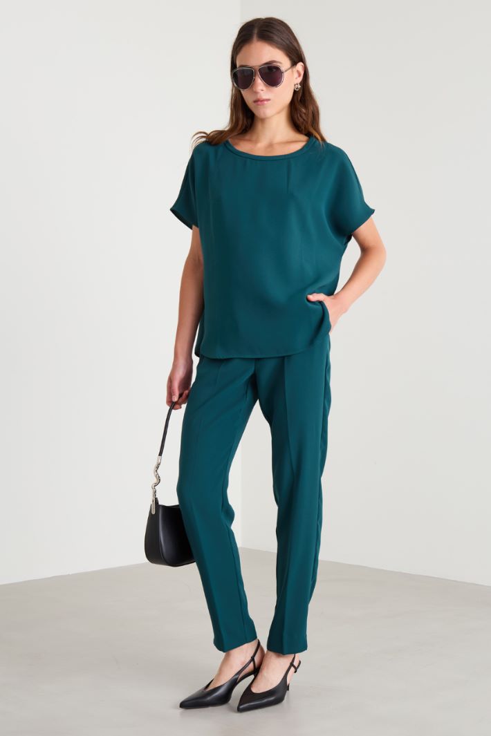 Fluid crepe top Intrend - 3