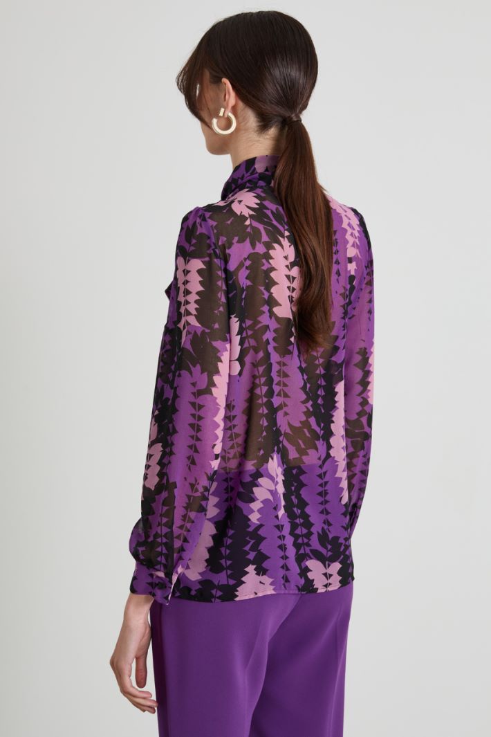 Camicia con foulard Intrend - 2