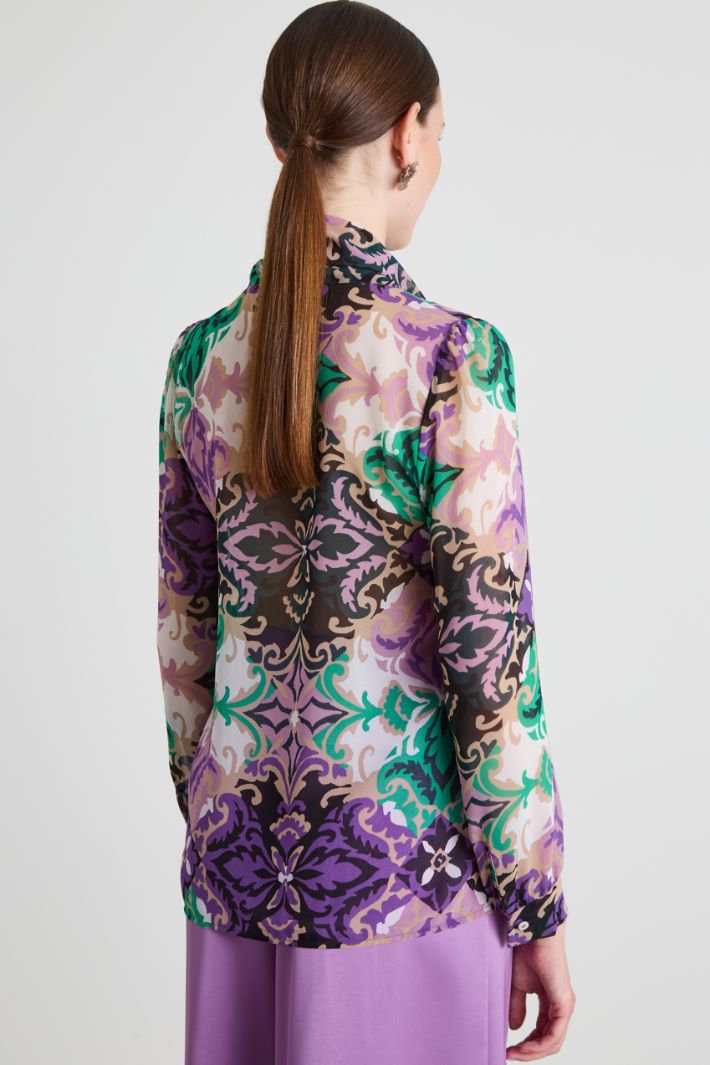 Camicia con foulard Intrend - 2