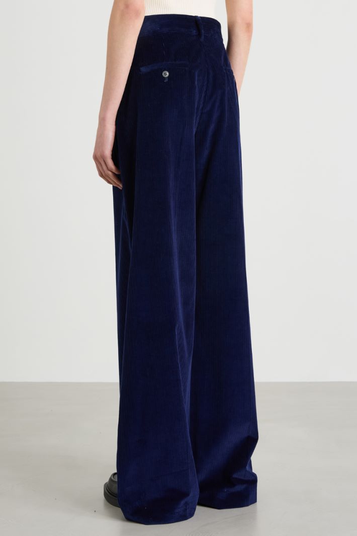 Velvet trousers Intrend - 3