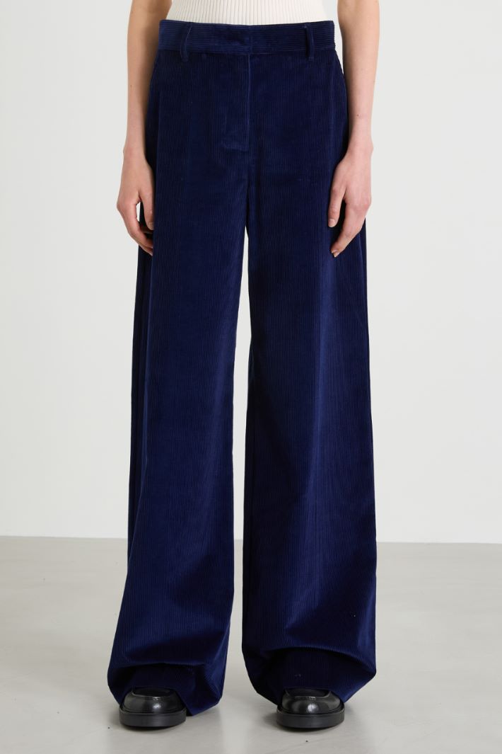 Velvet trousers Intrend - 2