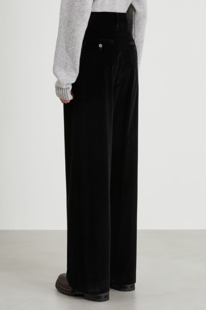 Velvet trousers Intrend - 3