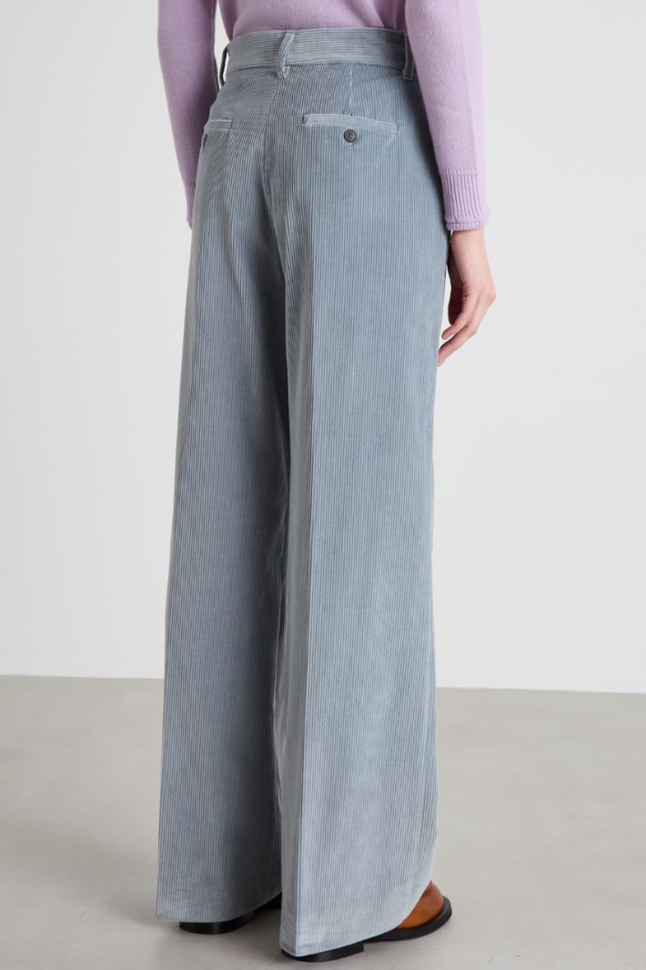 Velvet trousers Intrend - 3