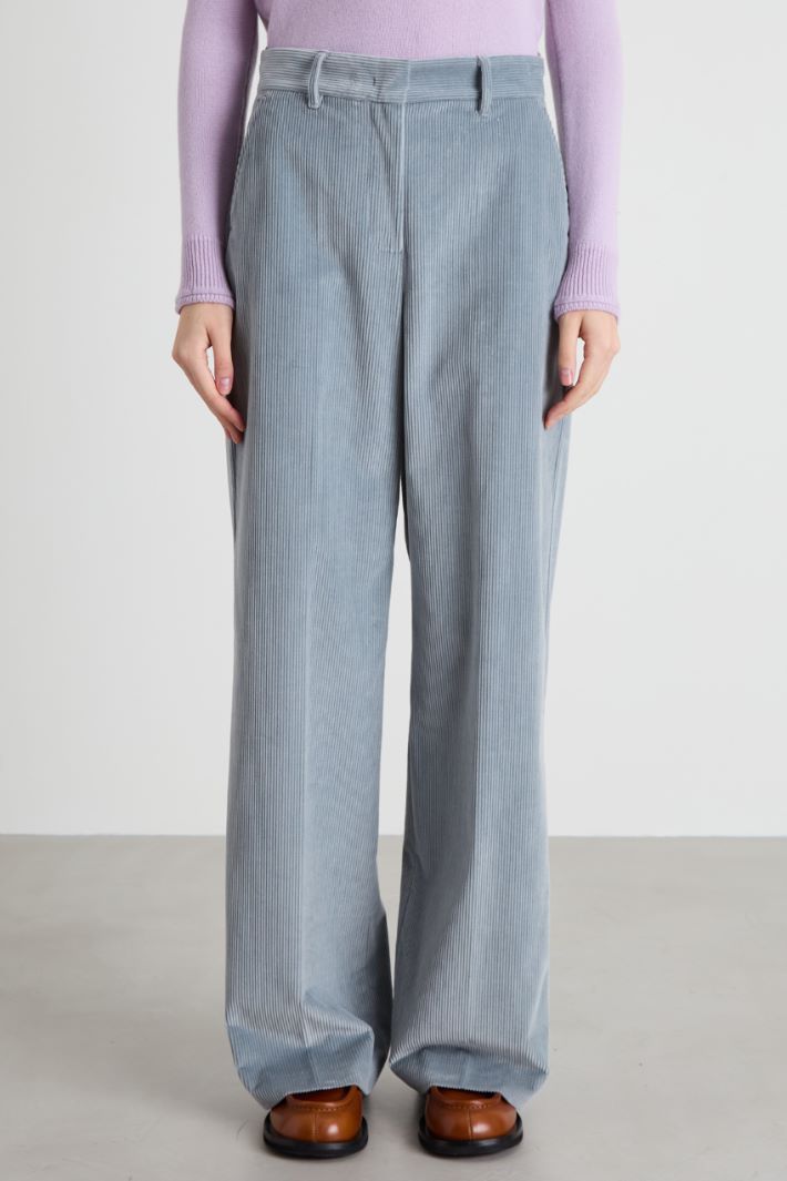 Velvet trousers Intrend - 2