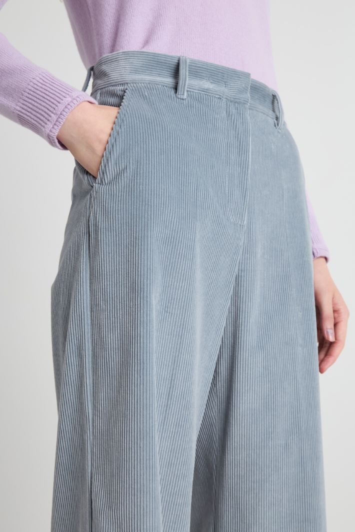 Velvet trousers Intrend - 4