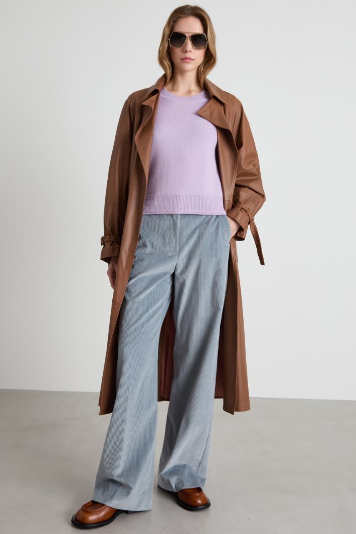 Velvet trousers Intrend