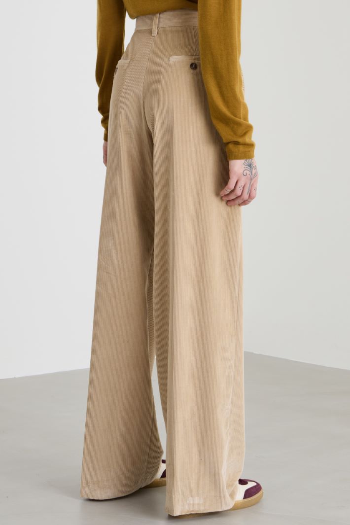 Velvet trousers Intrend - 3