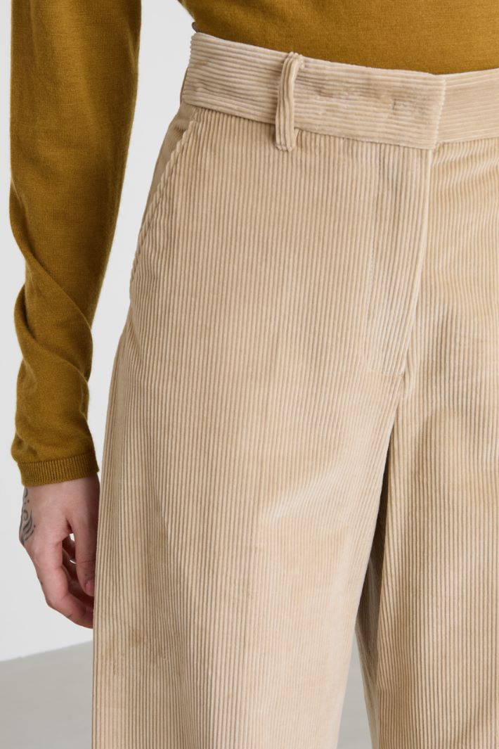 Velvet trousers Intrend - 4
