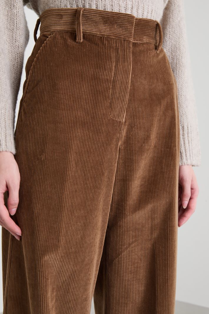 Velvet trousers Intrend - 4