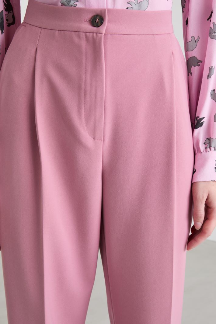 Darted twill trousers Intrend - 4