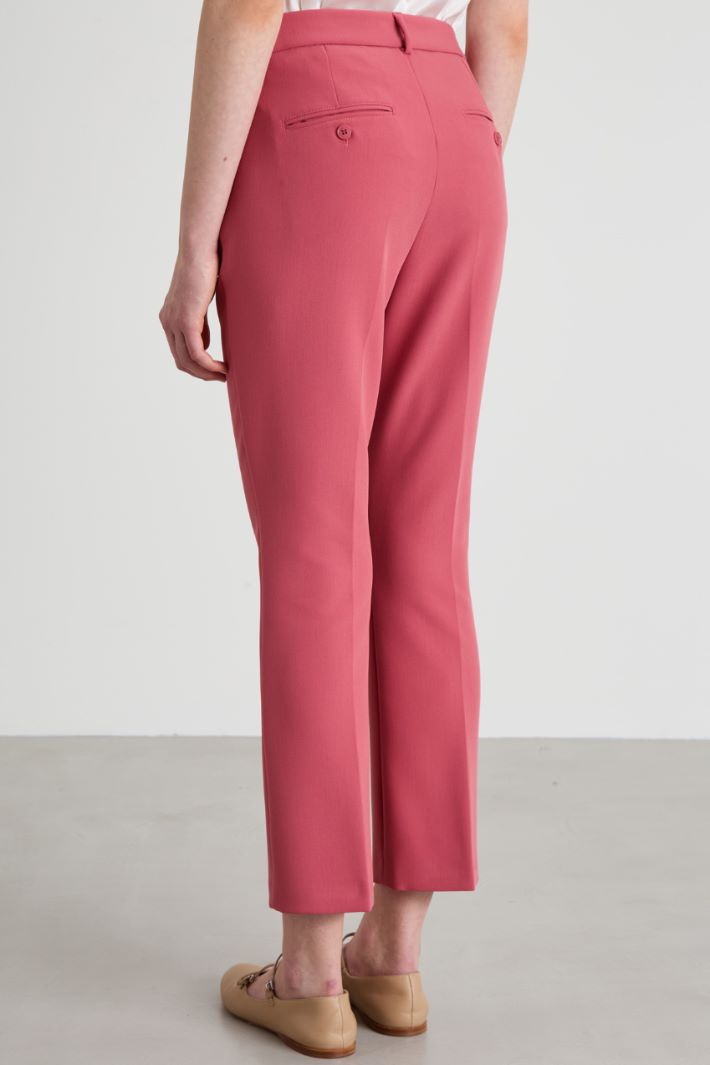 Pantaloni a sigaretta in cady Intrend - 3