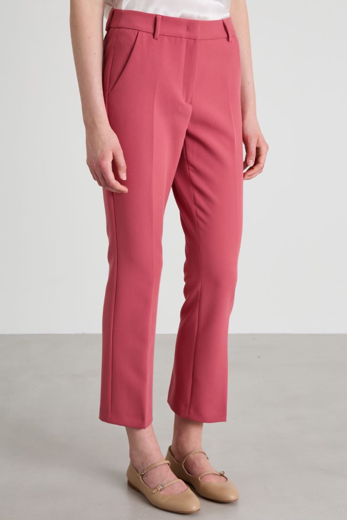 Pantaloni a sigaretta in cady Intrend - 2