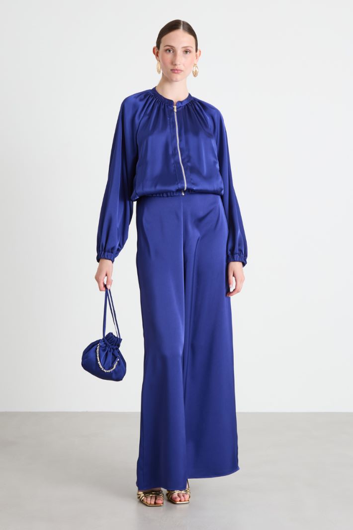 Pantaloni in raso Intrend