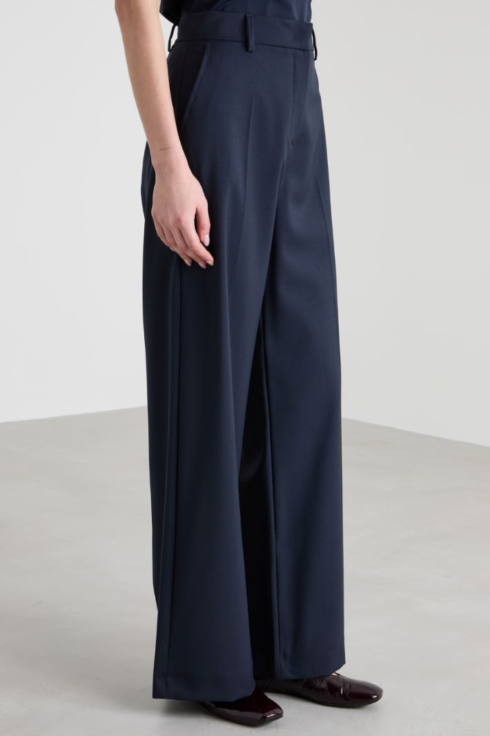 Wool palazzo trousers Intrend - 2