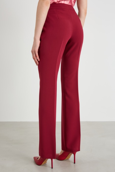 Pantaloni in tela di viscosa