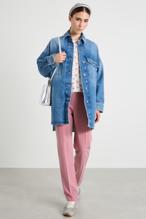Twill trousers Intrend